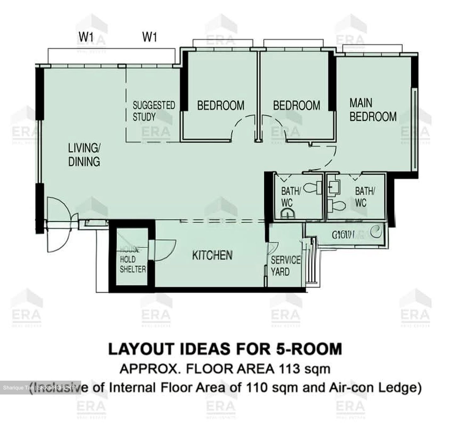 Blk 464A West Plains @ Bukit Batok (Bukit Batok), HDB 5 Rooms #561299111